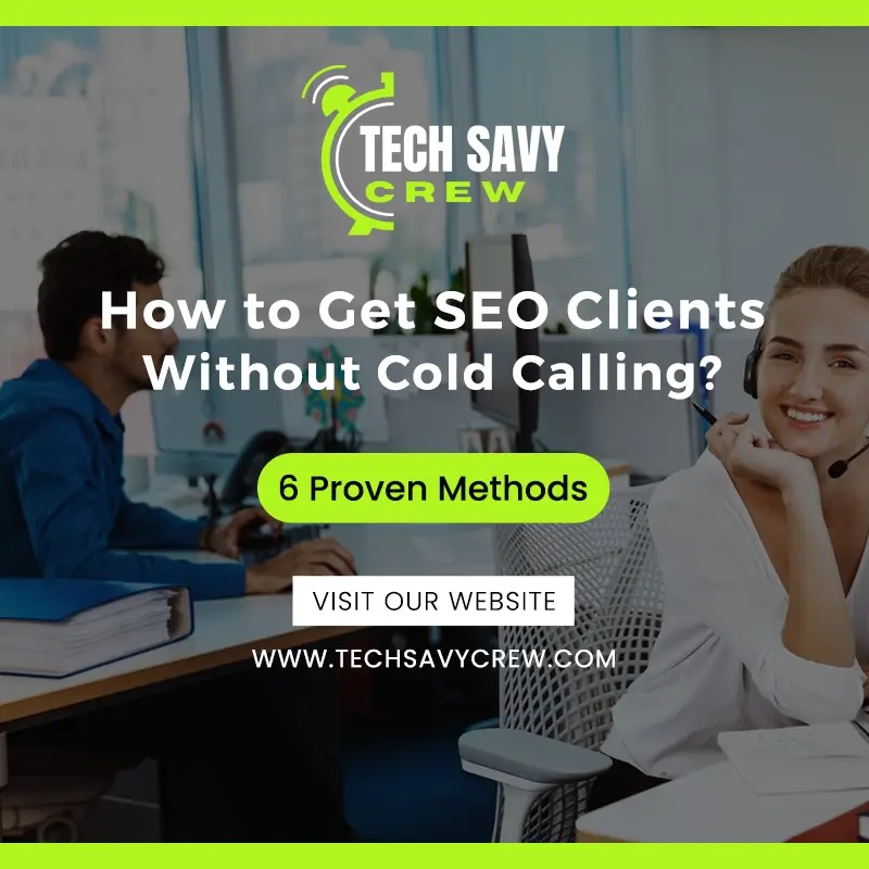 get seo clients without cold calling