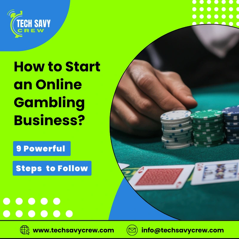 how to start an online gambling business