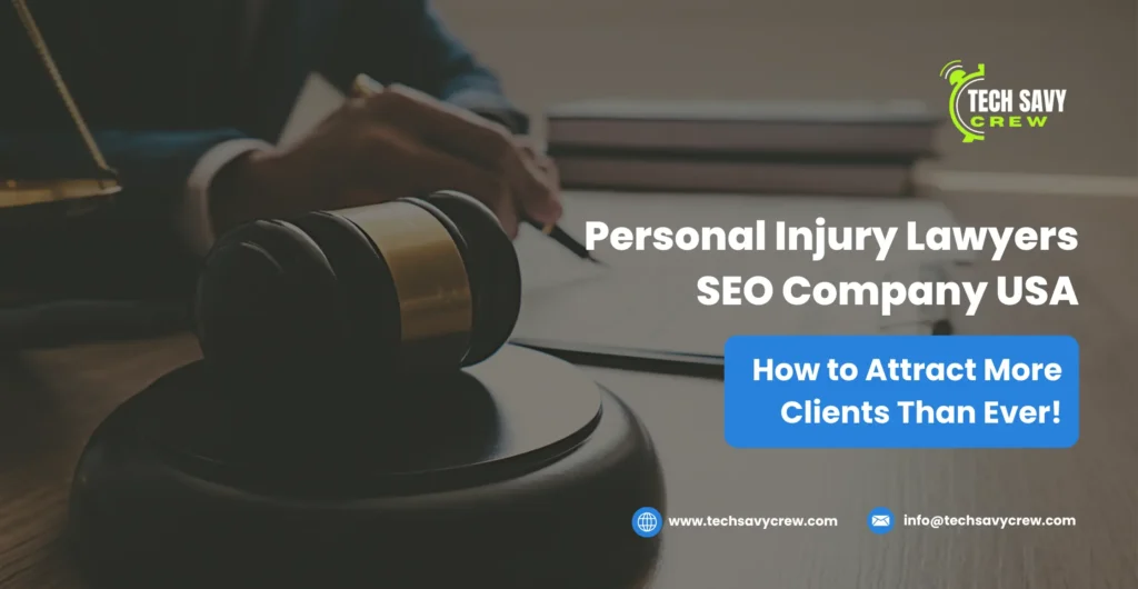 Personal Injury Lawyers SEO Company USA