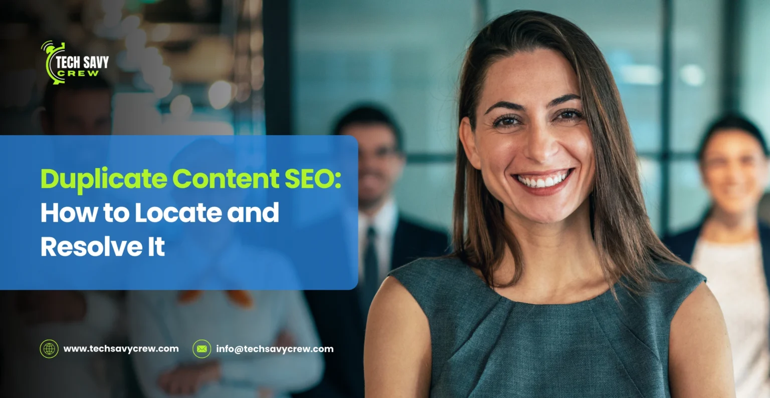 duplicate content seo