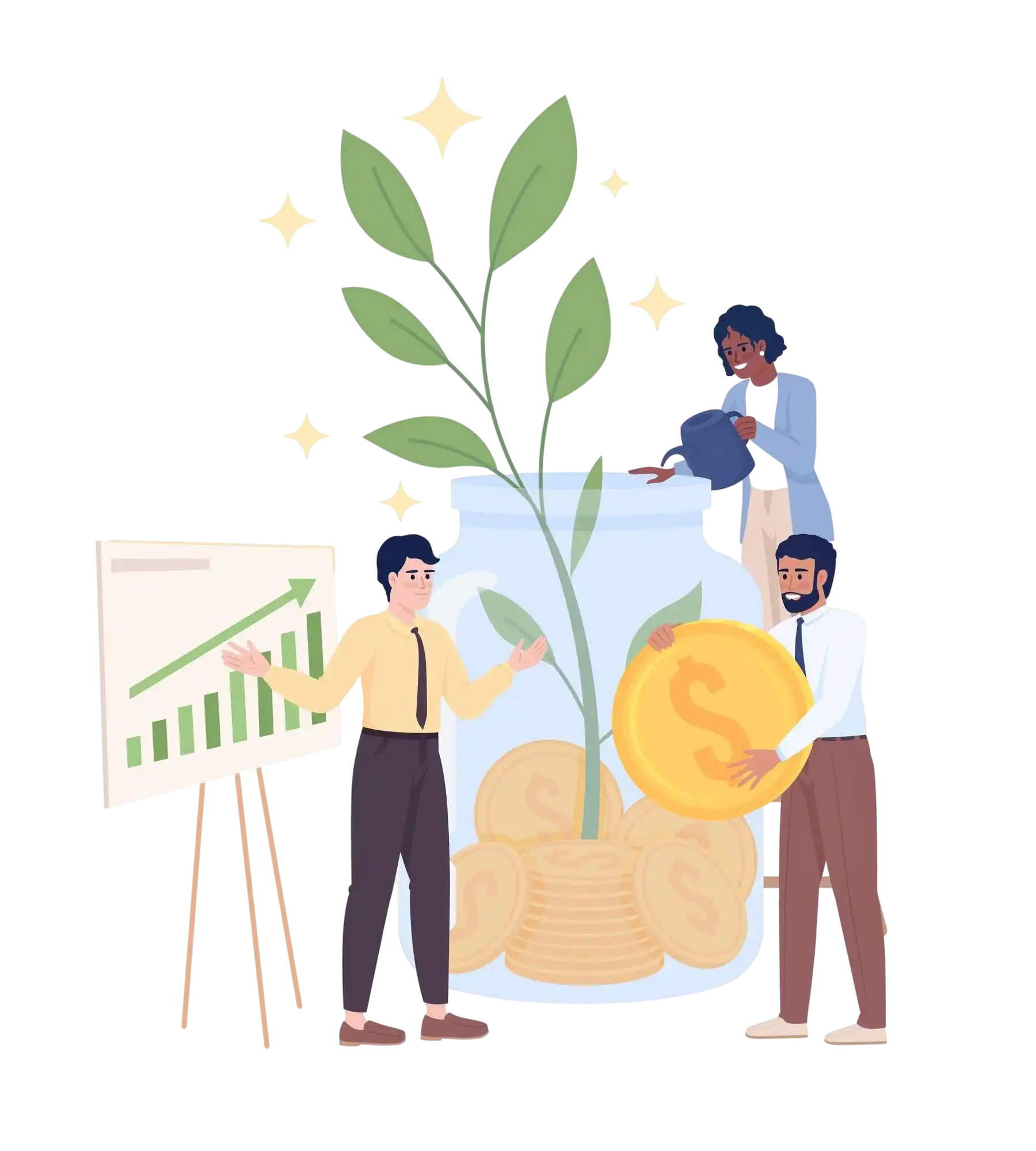 Investment illustration