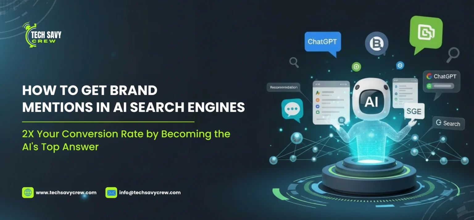 how to get brand mentions in AI search engines
