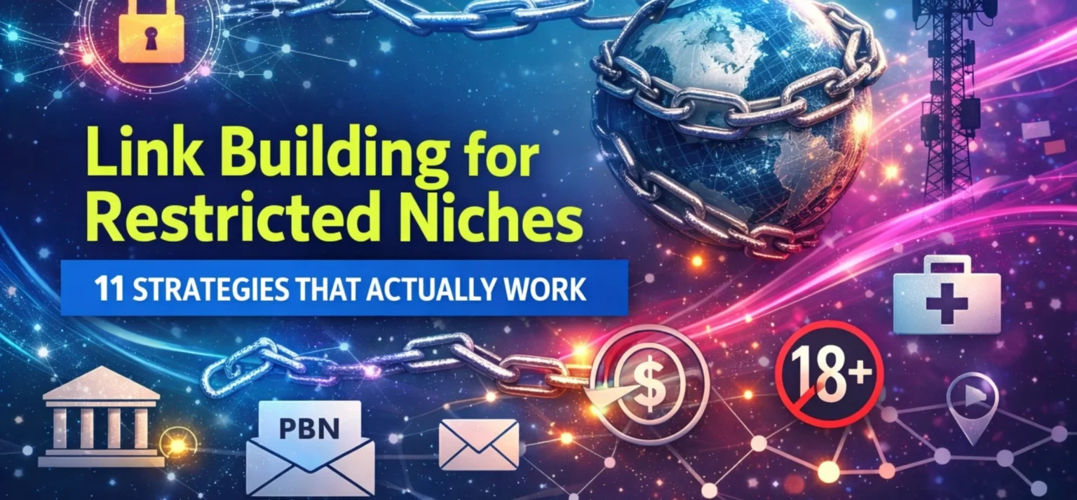 link building for restricted niches